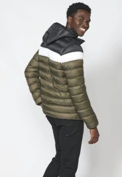 Koroshi Winterjas - Kaki -Jack and Jones Verkoopwinkel 54e47c20a27048fa8bc81b76e651176f