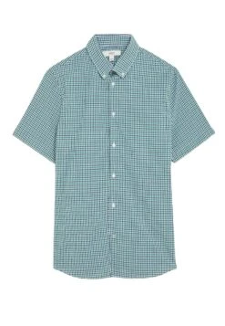 Marks & Spencer Gingham Check Oxford - Overhemd - Blue Mix -Jack and Jones Verkoopwinkel 550a14f9d7af40439032d42f74360bca