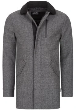 Indicode Jeans Falmo - Halflange Jas - Mini Herringbone Grey 13 Indicode Jeans Falmo - Halflange Jas - Mini Herringbone Grey -Jack and Jones Verkoopwinkel 55a08d30652041f8a95998a8592be6a0