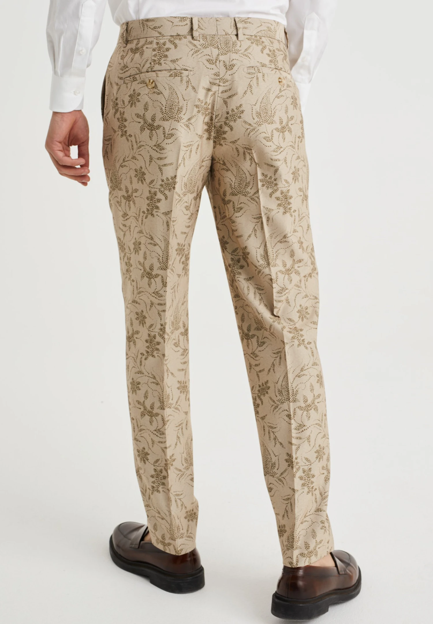 WE FASHION Met Dessin - Broek - Beige 5 WE FASHION Met Dessin - Broek - Beige - Afbeelding 3