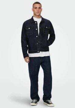 Only & Sons Spijkerjas - Dark Blue Denim -Jack and Jones Verkoopwinkel 562ca776dddf49fa9ac27e2607273ecc