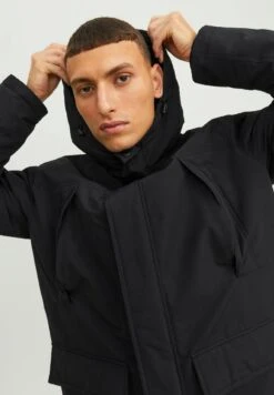 Jack & Jones Gefütterte - Winterjas - Black -Jack and Jones Verkoopwinkel 563786fbf289465d874e1ecad72707a4