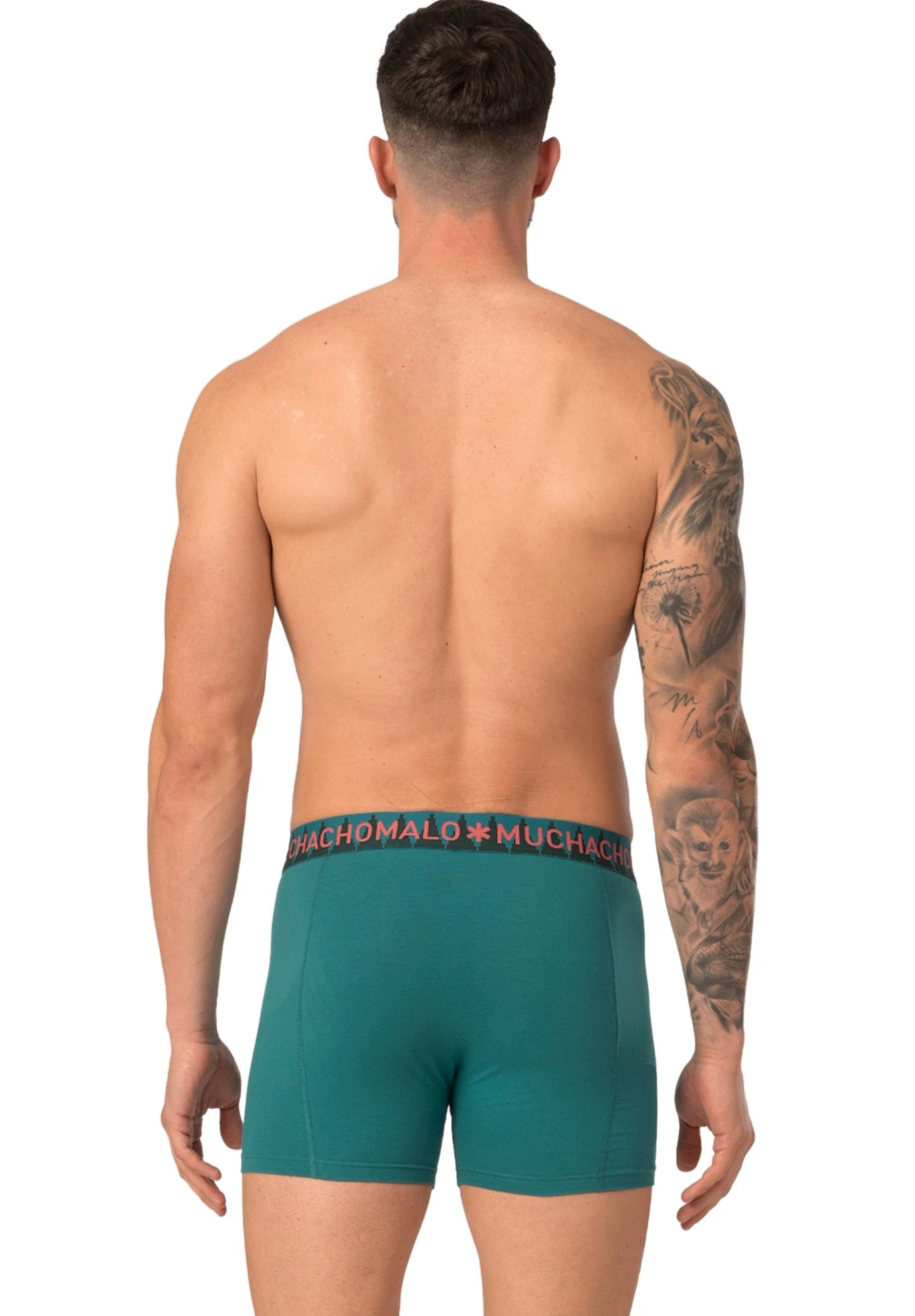 Muchachomalo 2 Pack- Onderbroeken - Green/Red 4 Muchachomalo 2 Pack- Onderbroeken - Green/Red - Afbeelding 2