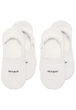 Gant 2-Pack - Enkelsokken - White