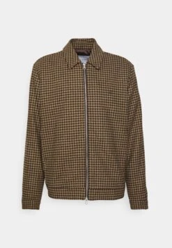 Les Deux Manuel Houndstooth Jacket - Winterjas - Coffee Brown -Jack and Jones Verkoopwinkel 56c36fea59f947c3839e5eb74786d837
