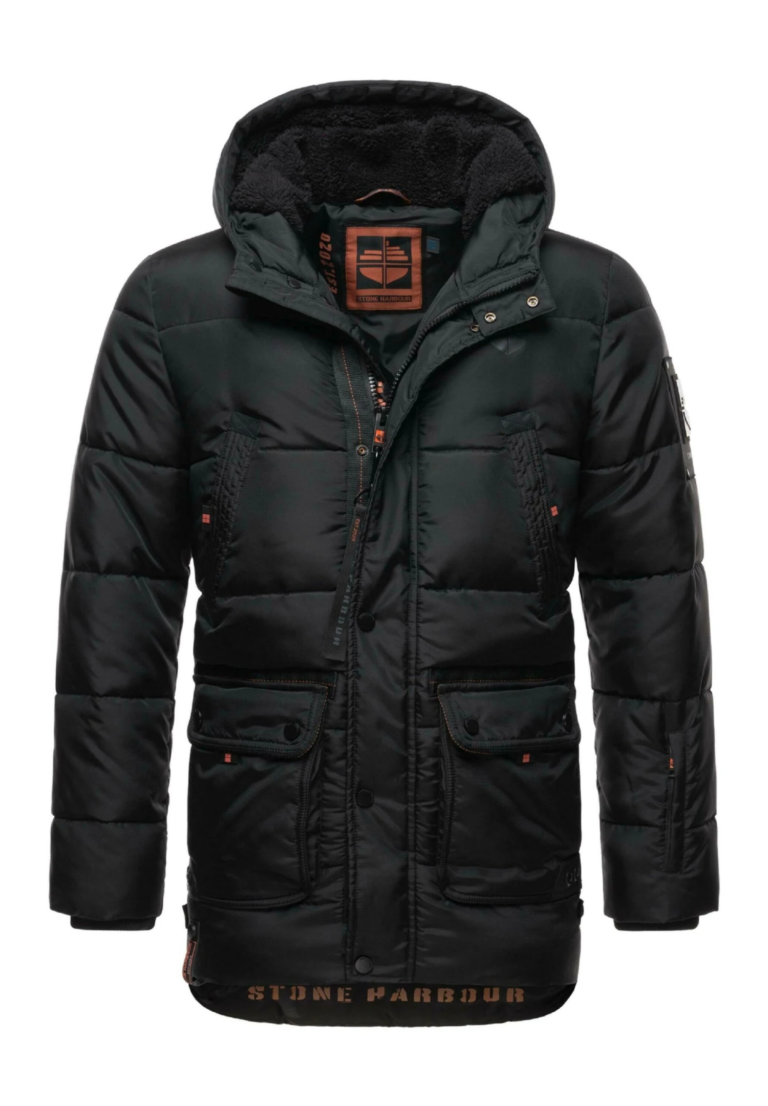 Mironoo - Winterjas - Black 7 Mironoo - Winterjas - Black - Afbeelding 5