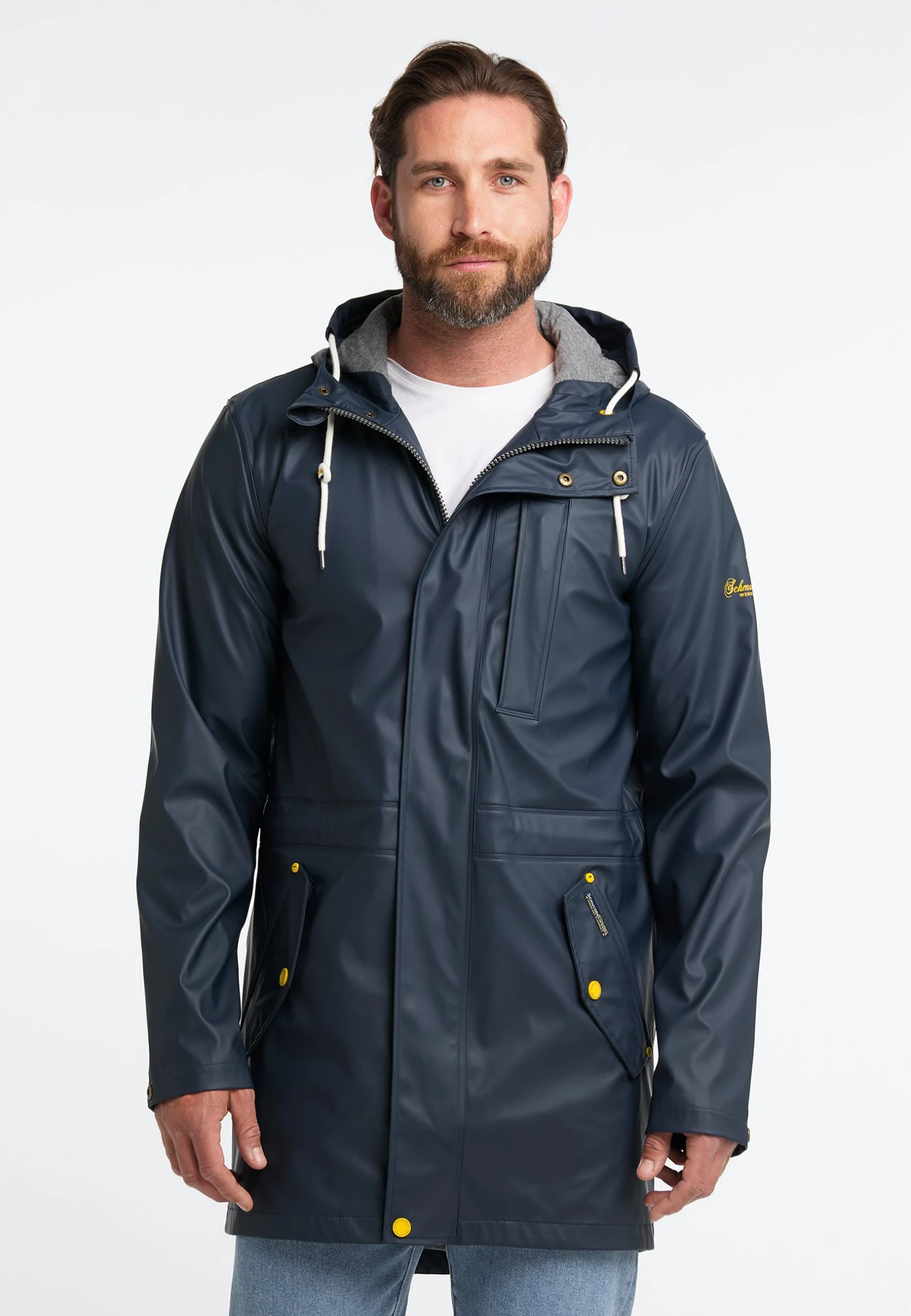 Schmuddelwedda Incus - Parka - Marine Grau Melange 3 Schmuddelwedda Incus - Parka - Marine Grau Melange