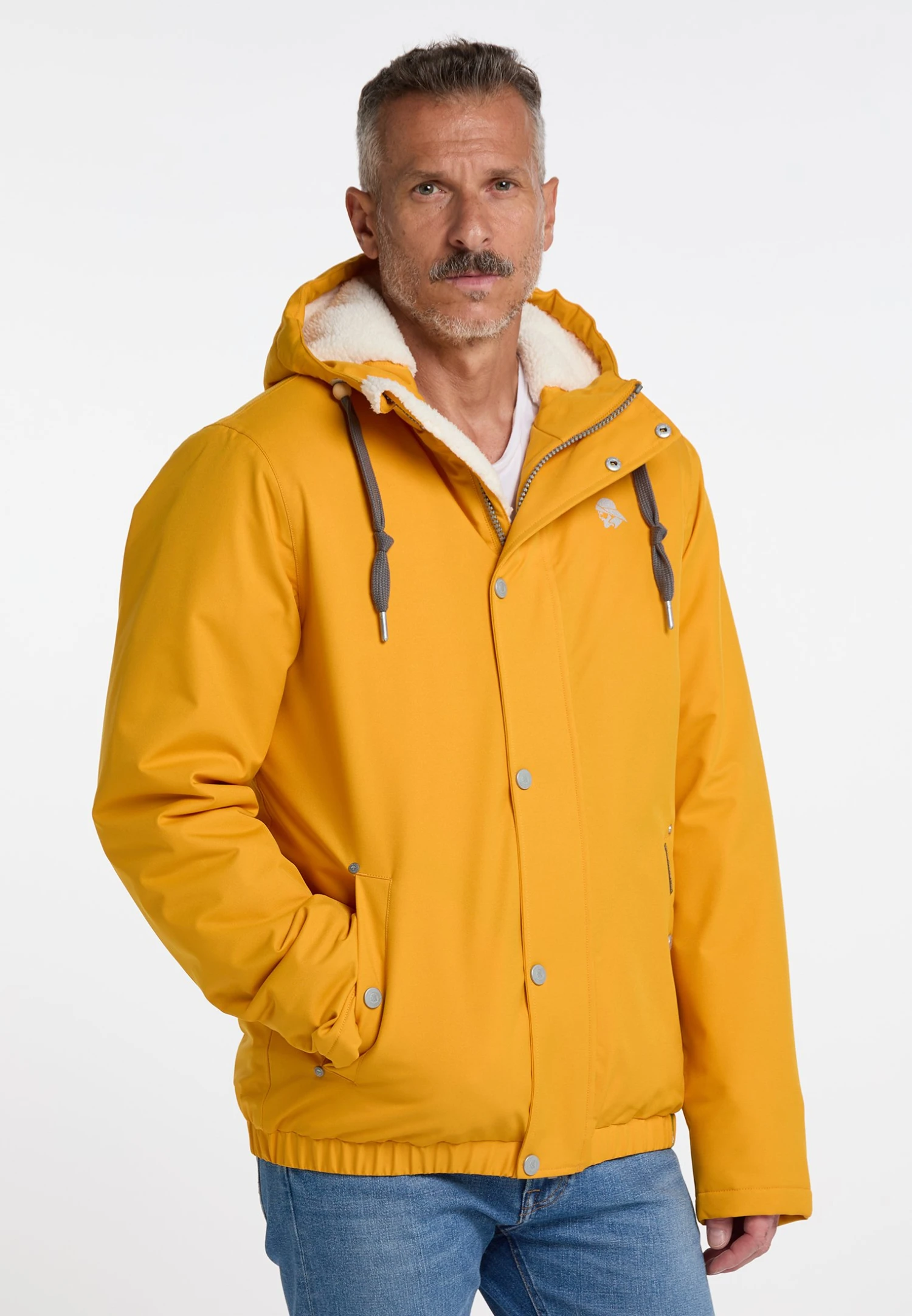 Schmuddelwedda Winterjas - Senf 3 Schmuddelwedda Winterjas - Senf