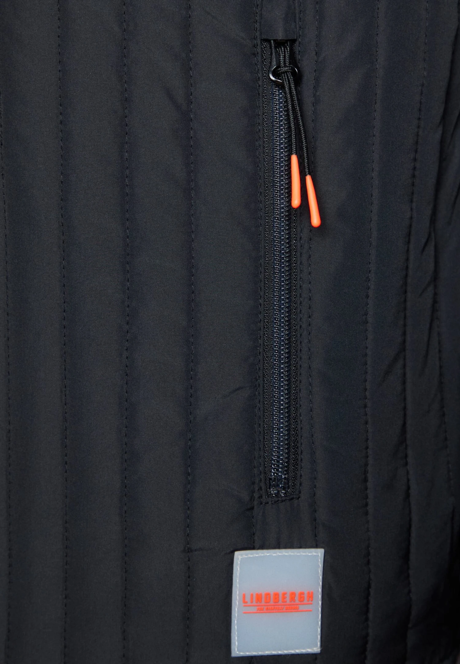 Lindbergh Vertical Quilted Jacket - Jas - Black 5 Lindbergh Vertical Quilted Jacket - Jas - Black - Afbeelding 3