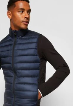 Calvin Klein Side Logo Vest - Bodywarmer - Calvin Navy -Jack and Jones Verkoopwinkel 59696e7f97914654a0abf9a16091f4d2