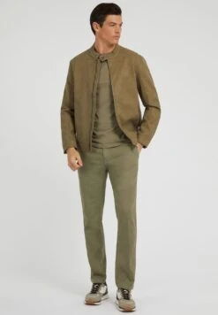 Guess Biker- Imitatieleren Jas - Braun -Jack and Jones Verkoopwinkel 5992a718d9364e5ab17ae7dea09540fd