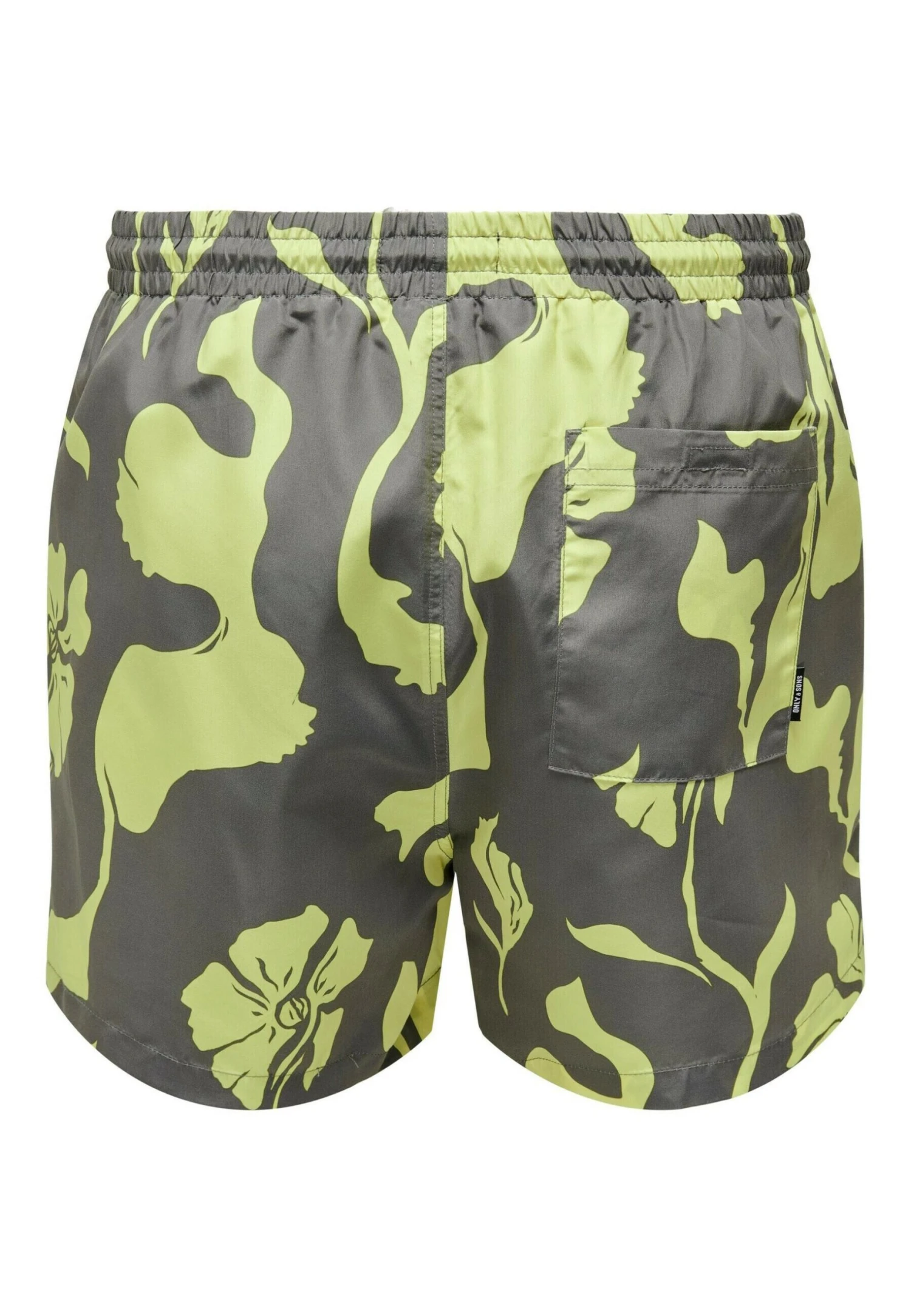 Only & Sons Onsted Life Swim Floral - Zwemshorts - Grau 4 Only & Sons Onsted Life Swim Floral - Zwemshorts - Grau - Afbeelding 2