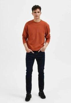 Selected Homme Dunkle - Relaxed Fit Jeans - Blue Black Denim