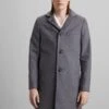 J.Lindeberg Holger Melton Coat - Mantel - Mid Grey Melange 2 J.Lindeberg Holger Melton Coat - Mantel - Mid Grey Melange -Jack and Jones Verkoopwinkel 5a0546ced0024072bb8a7003bfb9b230