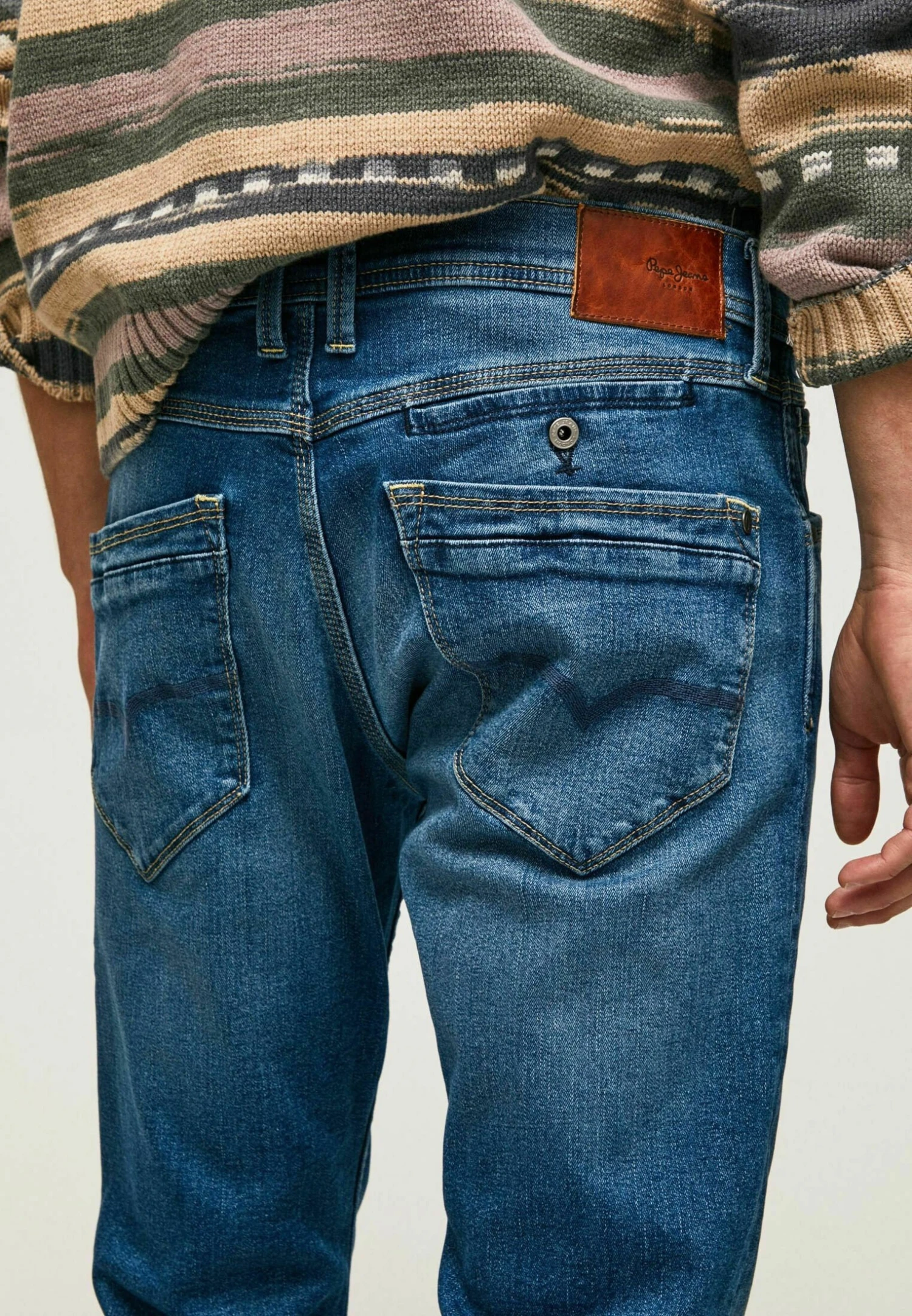 Pepe Jeans Spike - Slim Fit Jeans - Denim 7 Pepe Jeans Spike - Slim Fit Jeans - Denim - Afbeelding 5