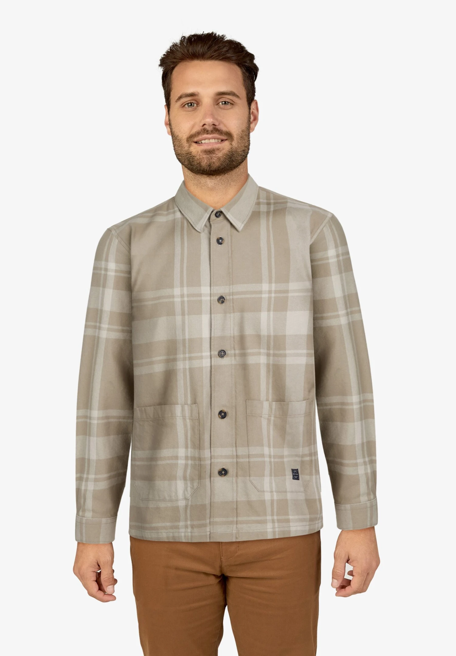 Signal Pan Check - Overhemd - Oak 3 Signal Pan Check - Overhemd - Oak