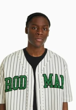 BERSHKA Dennis Rodman XSleeve - Overhemd - White -Jack and Jones Verkoopwinkel 5a82a193f57f43b99e07e6628ce0b3b2