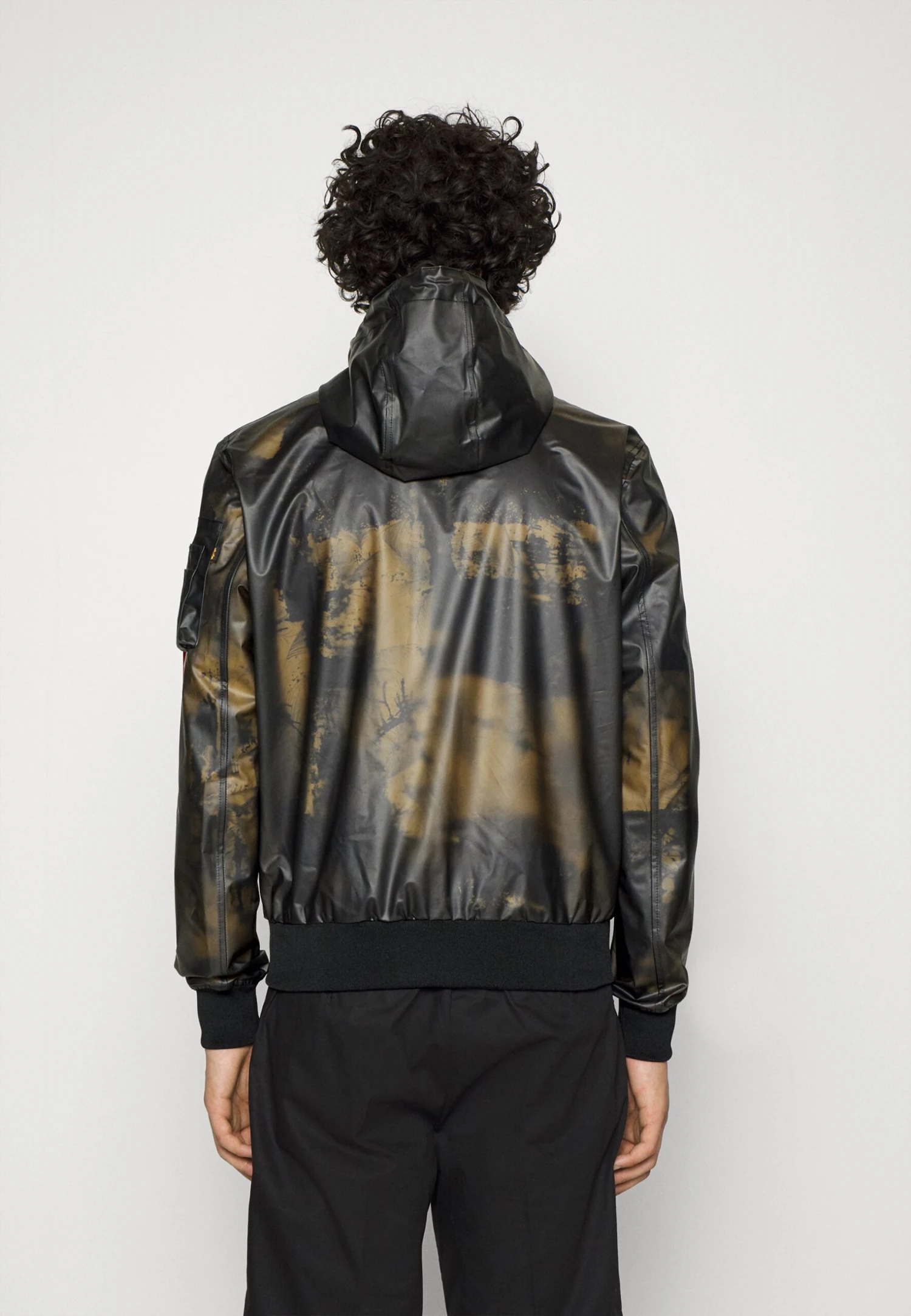 Alpha Industries Hooded Rainjacket - Regenjas - Black 6 Alpha Industries Hooded Rainjacket - Regenjas - Black - Afbeelding 4