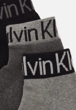 Men Quarter Logo Welt 3 Pack - Sokken - Mid Grey Melange -Jack and Jones Verkoopwinkel 5abd212ac9744cc1a4dc145e563cfd9a