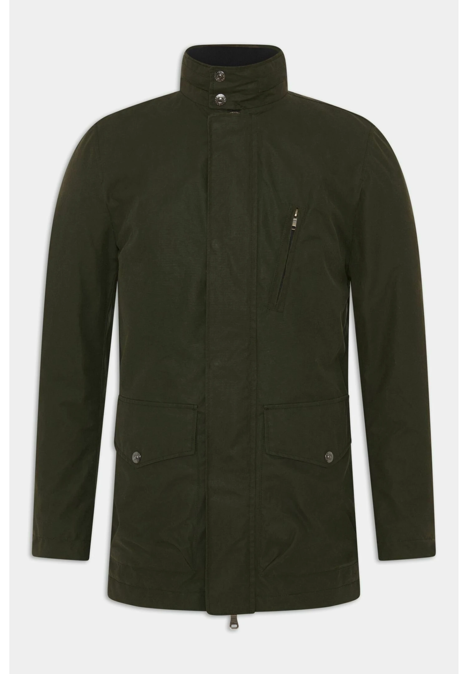 Oscar Jacobson Cornell - Halflange Jas - Green Cervo 5 Oscar Jacobson Cornell - Halflange Jas - Green Cervo - Afbeelding 3