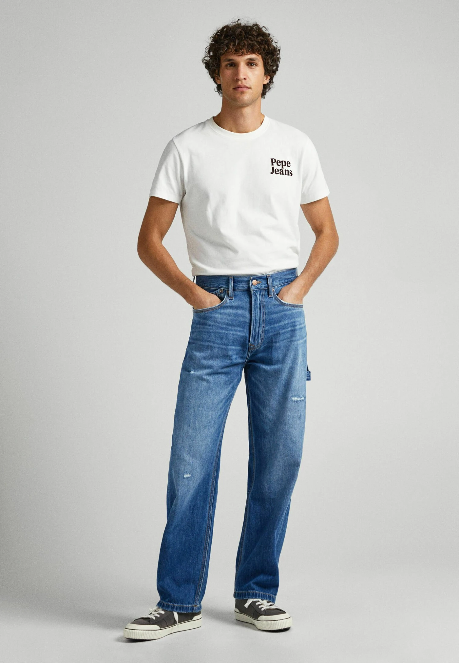 Pepe Jeans Dan Vintage - Straight Leg Jeans - Denim 4 Pepe Jeans Dan Vintage - Straight Leg Jeans - Denim - Afbeelding 2