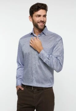 Eterna Performance Comfort Fit - Overhemd - Hellblau