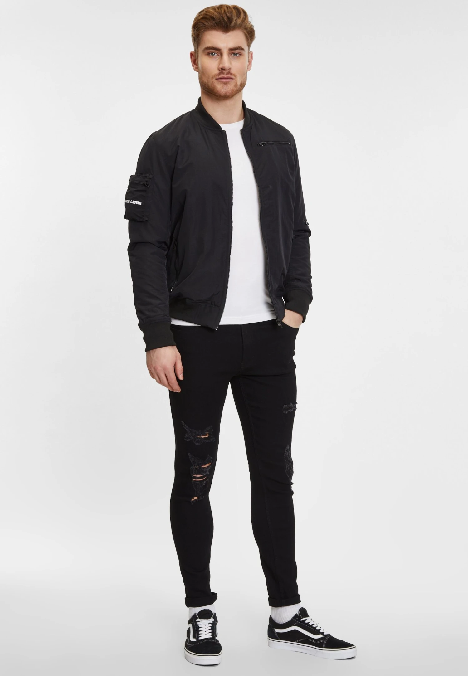 Zane- Jeans Skinny Fit - Black 4 Zane- Jeans Skinny Fit - Black - Afbeelding 2