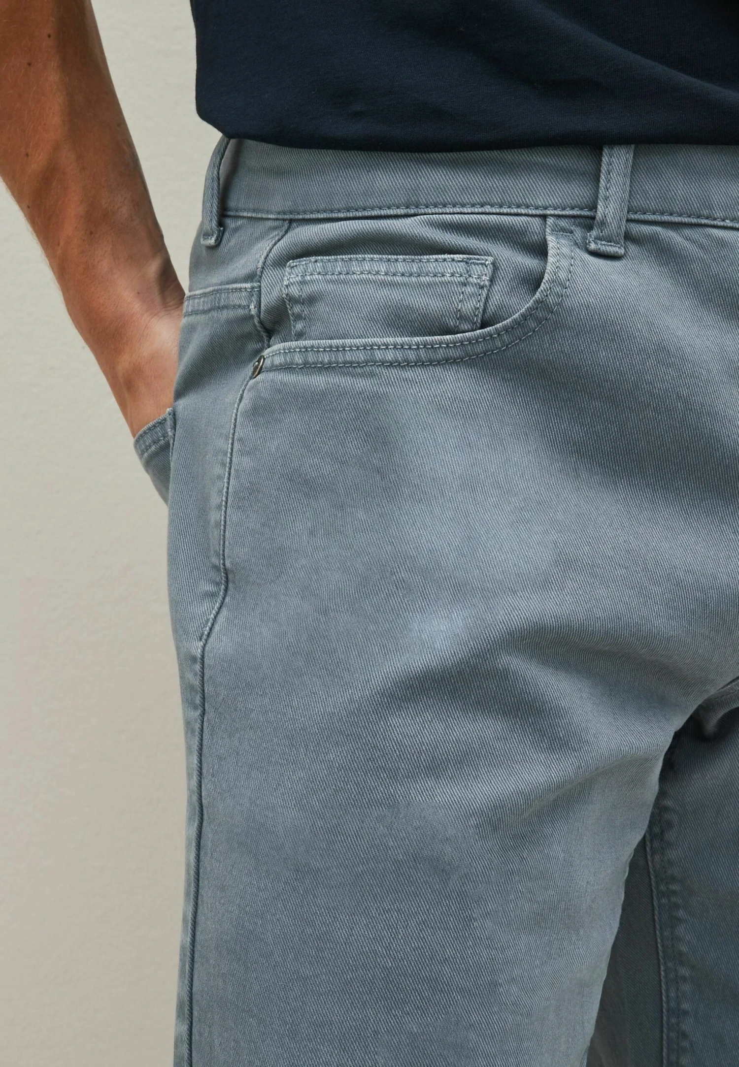 Next With Stretch - Straight Leg Jeans - Blue 6 Next With Stretch - Straight Leg Jeans - Blue - Afbeelding 4