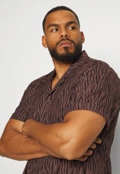 William Short Sleeved Shirt - Overhemd - Brown -Jack and Jones Verkoopwinkel 5c8ca6c687a74695bd2e4d30419a7d30