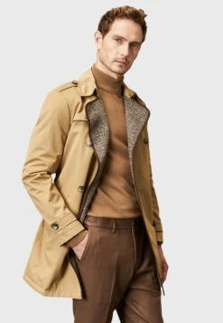 Standard Fit Plain- Trenchcoat - Beige -Jack and Jones Verkoopwinkel 5c9c1177c027450f829d49eb1e90d2e3