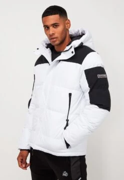 Peyton Short Puffer Jacket - Winterjas - Optic White -Jack and Jones Verkoopwinkel 5d1ee838fe7c4c64bf771ff0d21ba769