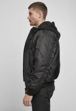Brandit Hooded- Jas - Black -Jack and Jones Verkoopwinkel 5d5d15ebfa6343f38255aeaebc004a3f