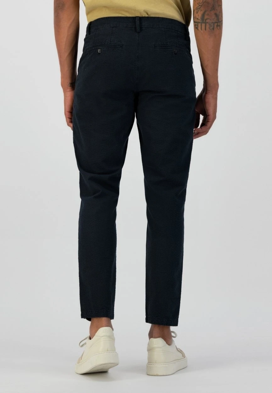 Dstrezzed Slim Fit- Chino - Blauw 3 Dstrezzed Slim Fit- Chino - Blauw