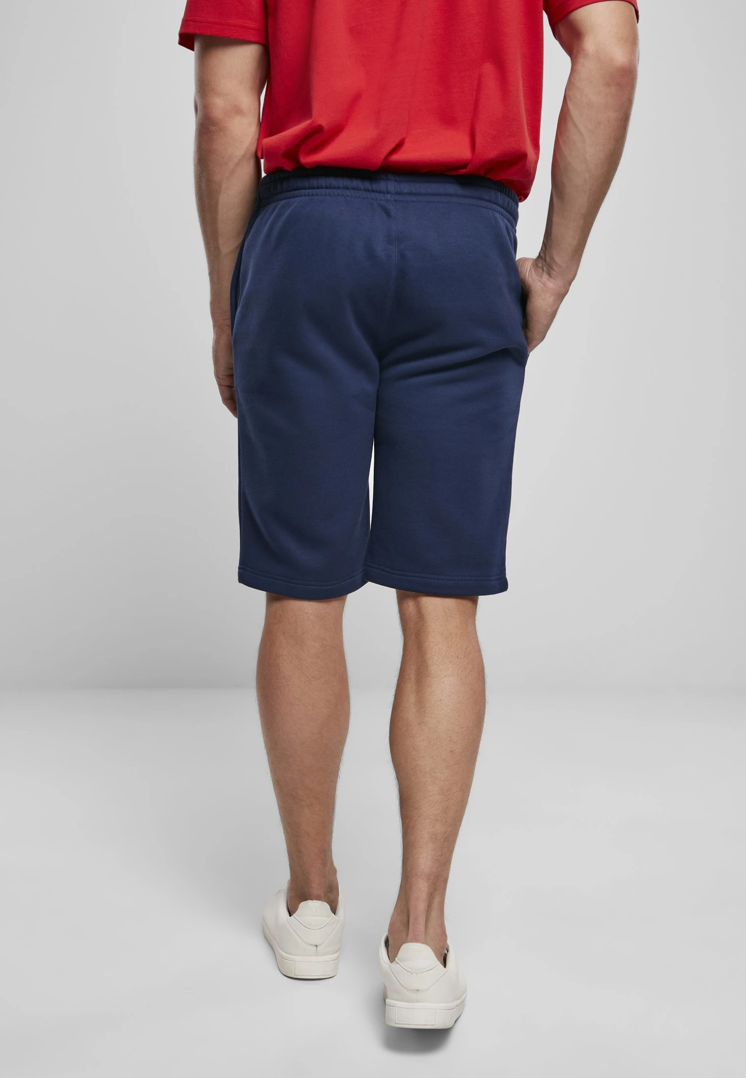 URBAN CLASSICS Basic Sweatshorts - Trainingsbroek - Darkblue 3 URBAN CLASSICS Basic Sweatshorts - Trainingsbroek - Darkblue