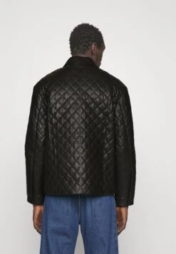 Emporio Armani Blouson - Leren Jas - Nero -Jack and Jones Verkoopwinkel 5e54d492db5248fa9261d2dac759d4ff