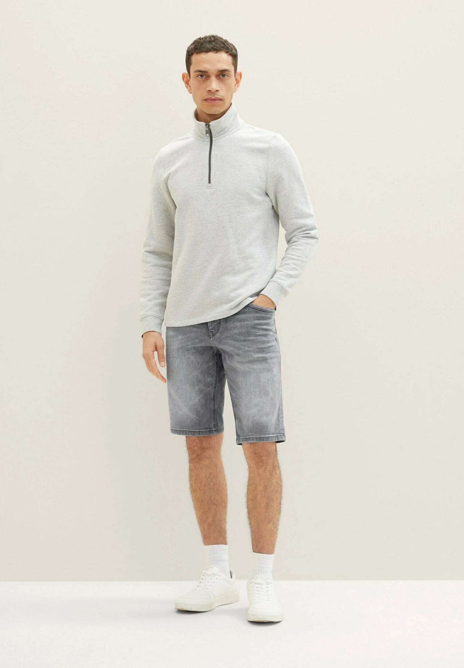 Tom Tailor Josh - Jeansshort - Dark Stone Blue Black Denim 8 Tom Tailor Josh - Jeansshort - Dark Stone Blue Black Denim - Afbeelding 6