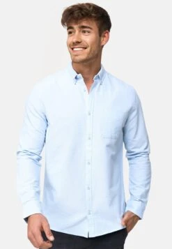 Indicode Jeans Langarm Kepner - Overhemd - Sky Way