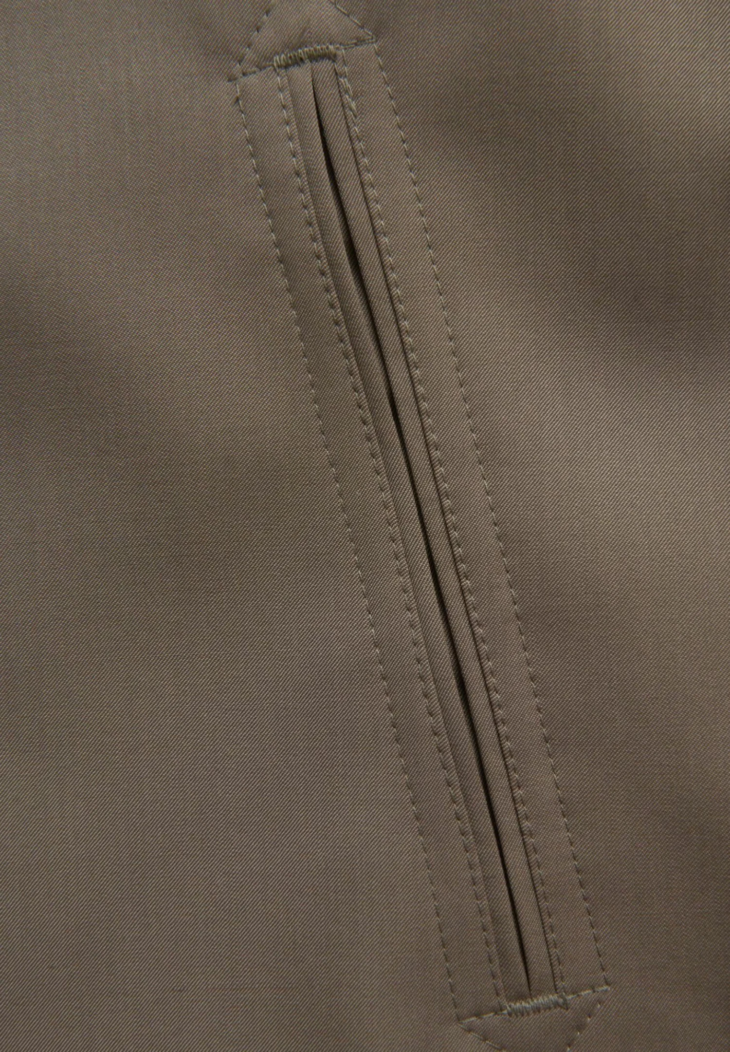 Oscar Jacobson Toro- Halflange Jas - Light Army Green 7 Oscar Jacobson Toro- Halflange Jas - Light Army Green - Afbeelding 5