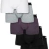 URBAN CLASSICS 5 Pack - Onderbroeken - Purplenight Grey Wht Blk Blk -Jack and Jones Verkoopwinkel 6080f7018e9e4688b902fdb421456b66
