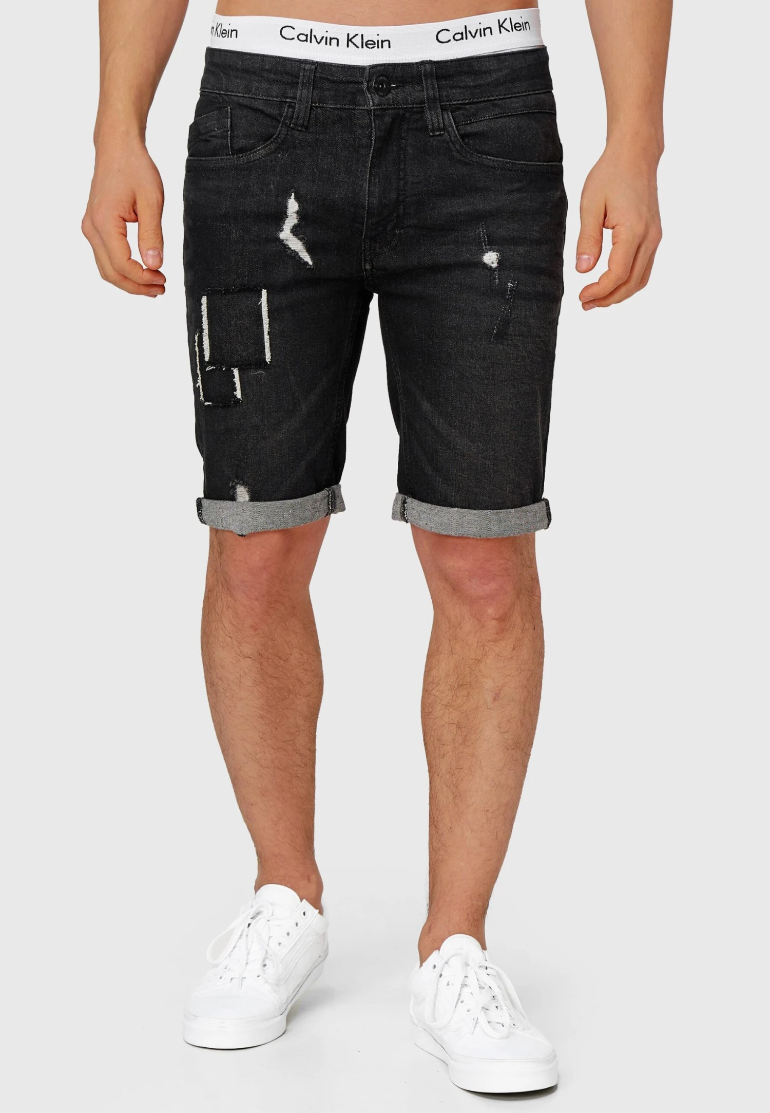 Indicode Jeans Roberts - Jeansshort - Black 3 Indicode Jeans Roberts - Jeansshort - Black