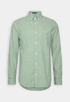 Gant Broadcloth Gingham - Overhemd - Leaf Green 11 Gant Broadcloth Gingham - Overhemd - Leaf Green -Jack and Jones Verkoopwinkel 61f9665bba6b4ad8ba6cd5ff76214ccd