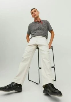 Jack & Jones Eddie Original Lid - Straight Leg Jeans - Ecru -Jack and Jones Verkoopwinkel 624a5c376e754664b56f264603c4766e