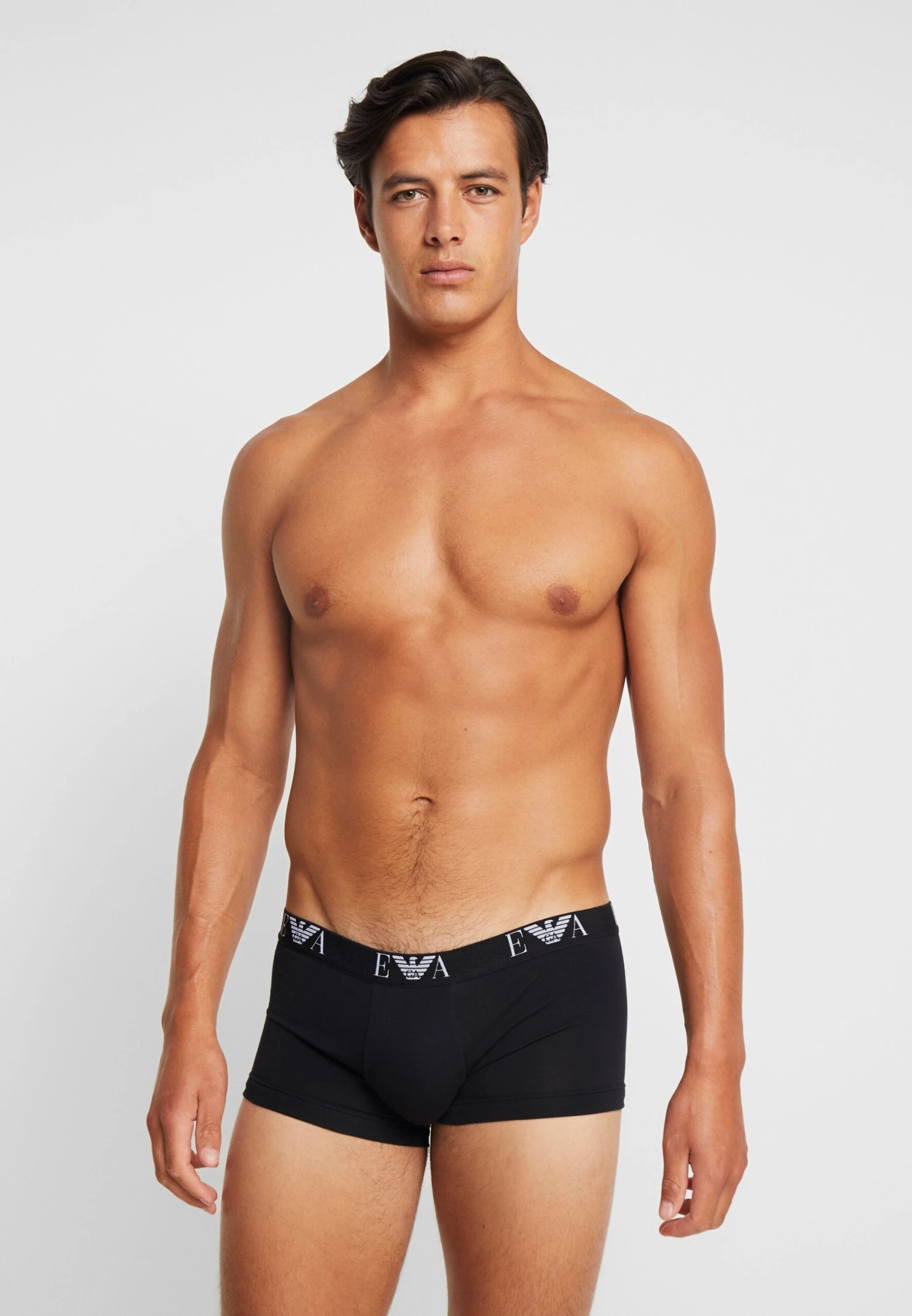 Emporio Armani Herren Shorts 3Er Pack - Trunks, Pants, Unterwäsche, Stretch Cotton - Onderbroeken - Nero 4 Emporio Armani Herren Shorts 3Er Pack - Trunks, Pants, Unterwäsche, Stretch Cotton - Onderbroeken - Nero - Afbeelding 2