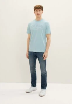 Tom Tailor Josh - Straight Leg Jeans - Stone Blue Denim Tint