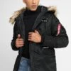 Alpha Industries Airborne - Winterjas - Black -Jack and Jones Verkoopwinkel 62856837f7c84d5a93adff183e81b657