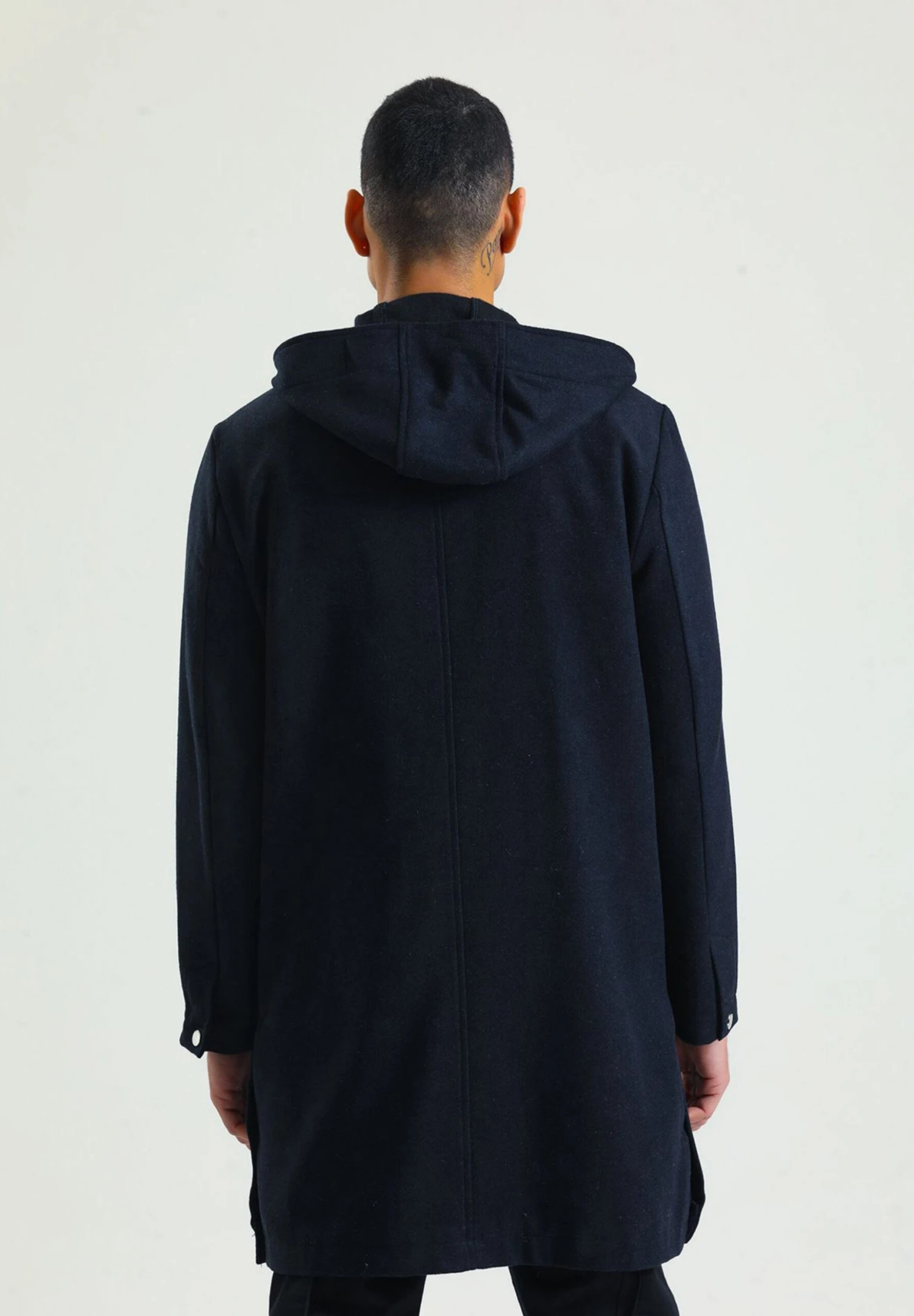 Halflange Jas - Dunkelblau 4 Halflange Jas - Dunkelblau - Afbeelding 2