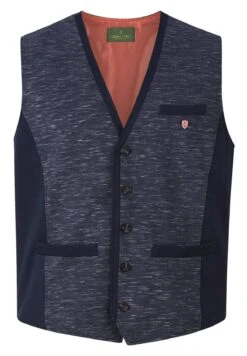 Weste Duke Graham - Bodywarmer - Dunkelblau Gemustert -Jack and Jones Verkoopwinkel 63ed3819d2024e12a68e746c2d5e3257