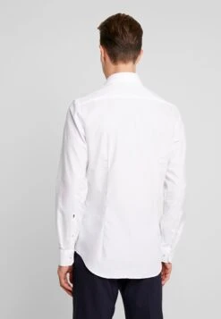 Seidensticker Slim Fit Spread Kent Patch - Zakelijk Overhemd - White -Jack and Jones Verkoopwinkel 64b403b0e2fb4ba0b618aa57eb2b6382