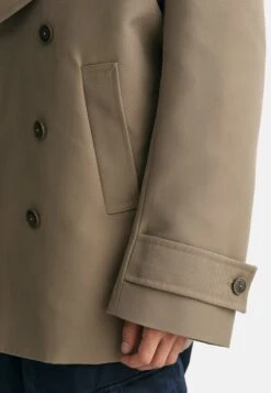 Gant Relaxed Caban - Trenchcoat - Taupe Beige -Jack and Jones Verkoopwinkel 64be214b267b474c98868124b52d8adc
