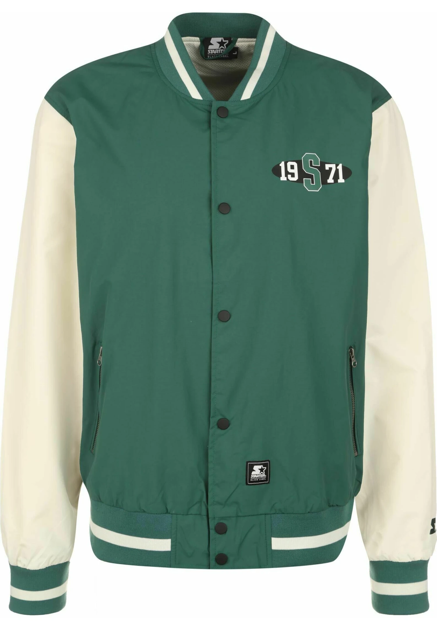 Starter College - Bomberjacks - Darkfreshgreen Palewhite 3 Starter College - Bomberjacks - Darkfreshgreen Palewhite